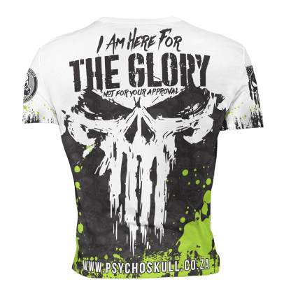 Psycho Skull For Glory - Black & Green - Image 2