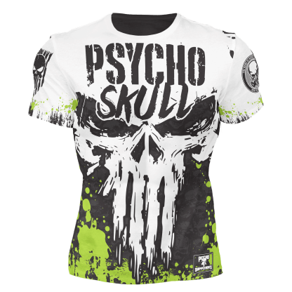 Psycho Skull For Glory - Black & Green